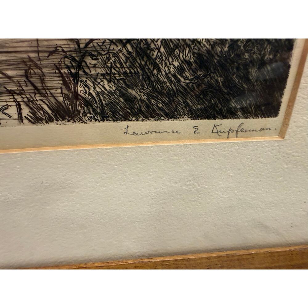 RARE 2 Original Art Works by Lawrence Kupferman Signed & Personalized - Picture 9 of 12